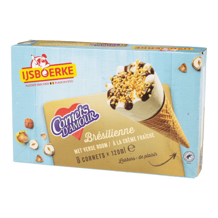 IJSBOERKE® Cornets d'amour, 8 st.