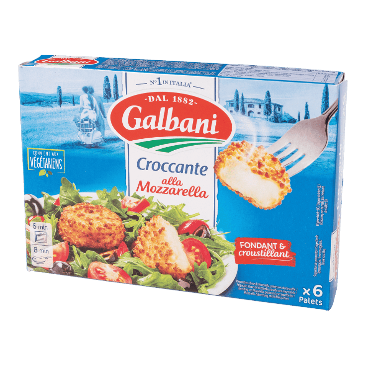 GALBANI® Croccante alla Mozzarella, 6 st.