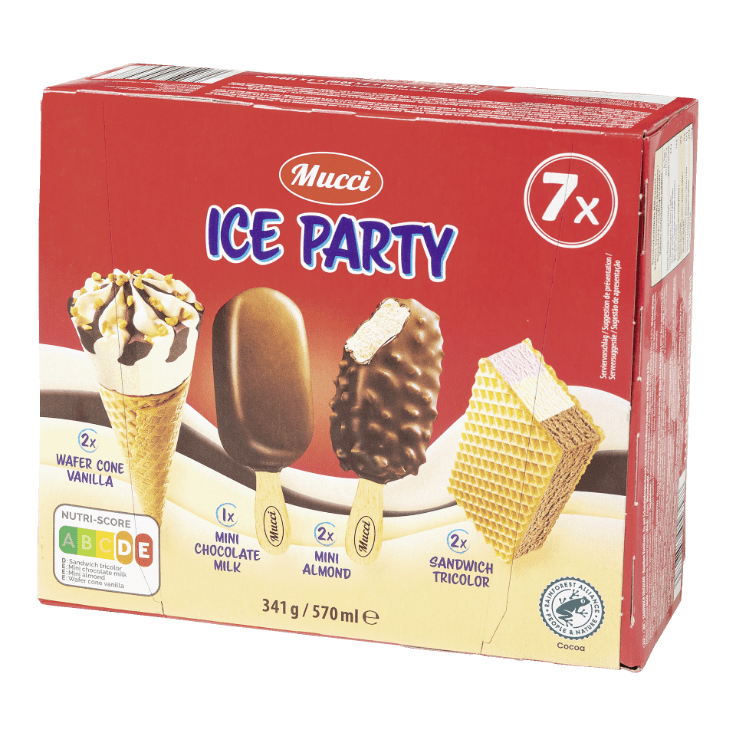 MUCCI® Ice party, 7 st.