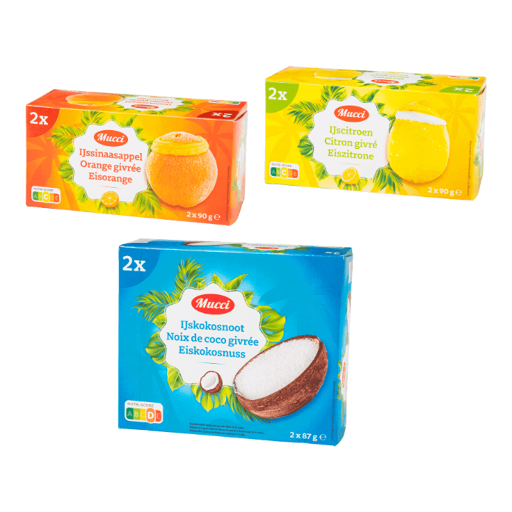 MUCCI® IJsvruchten, 2 st.