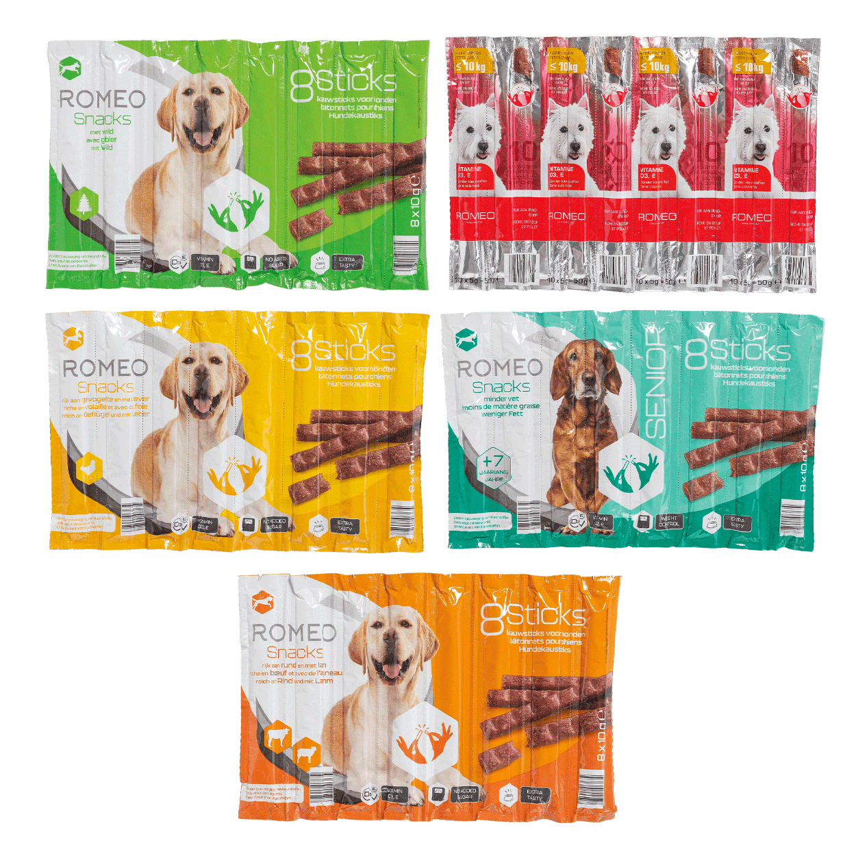 rolsticks voor de hond | De beste kauwsnacks