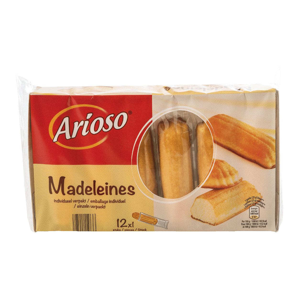 ARIOSO® Madeleines, 12 pcs bon marché chez ALDI