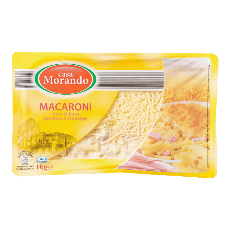 CASA MORANDO® Macaroni met ham en kaas