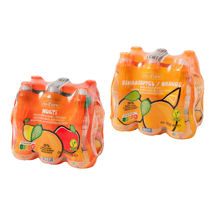 RIO D'ORO® Vruchtenlimonade, 6 st.