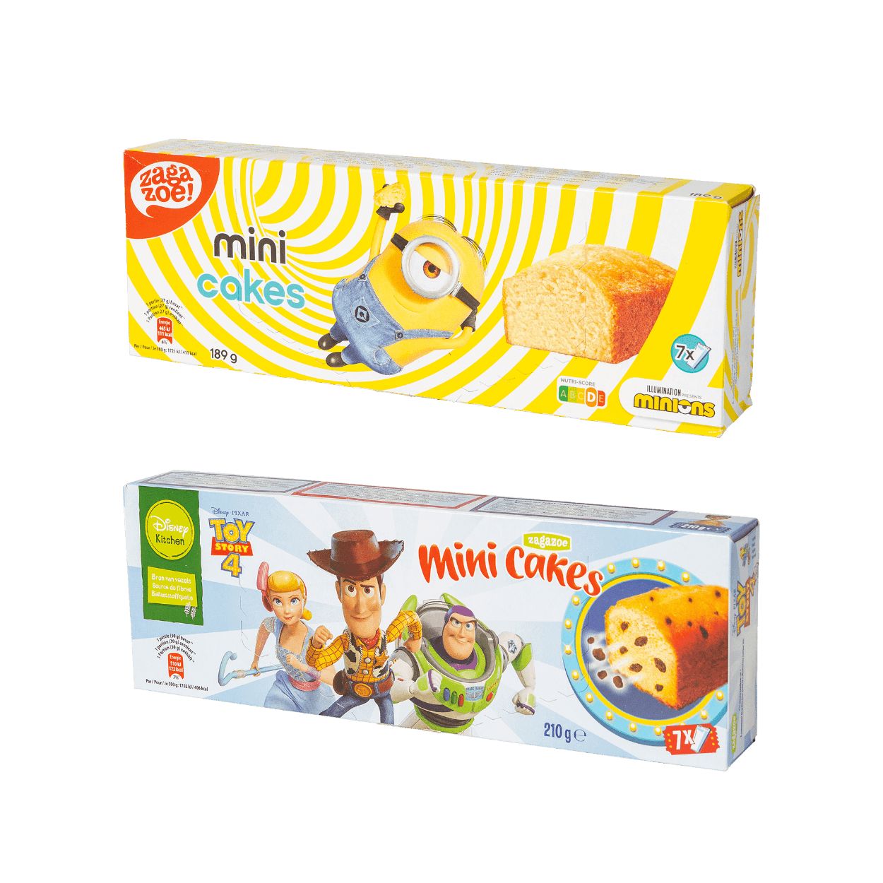 DISNEY PIXAR Miniruhrkuchen 7 St. gunstig bei ALDI