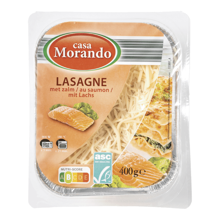 CASA MORANDO® Zalmlasagne