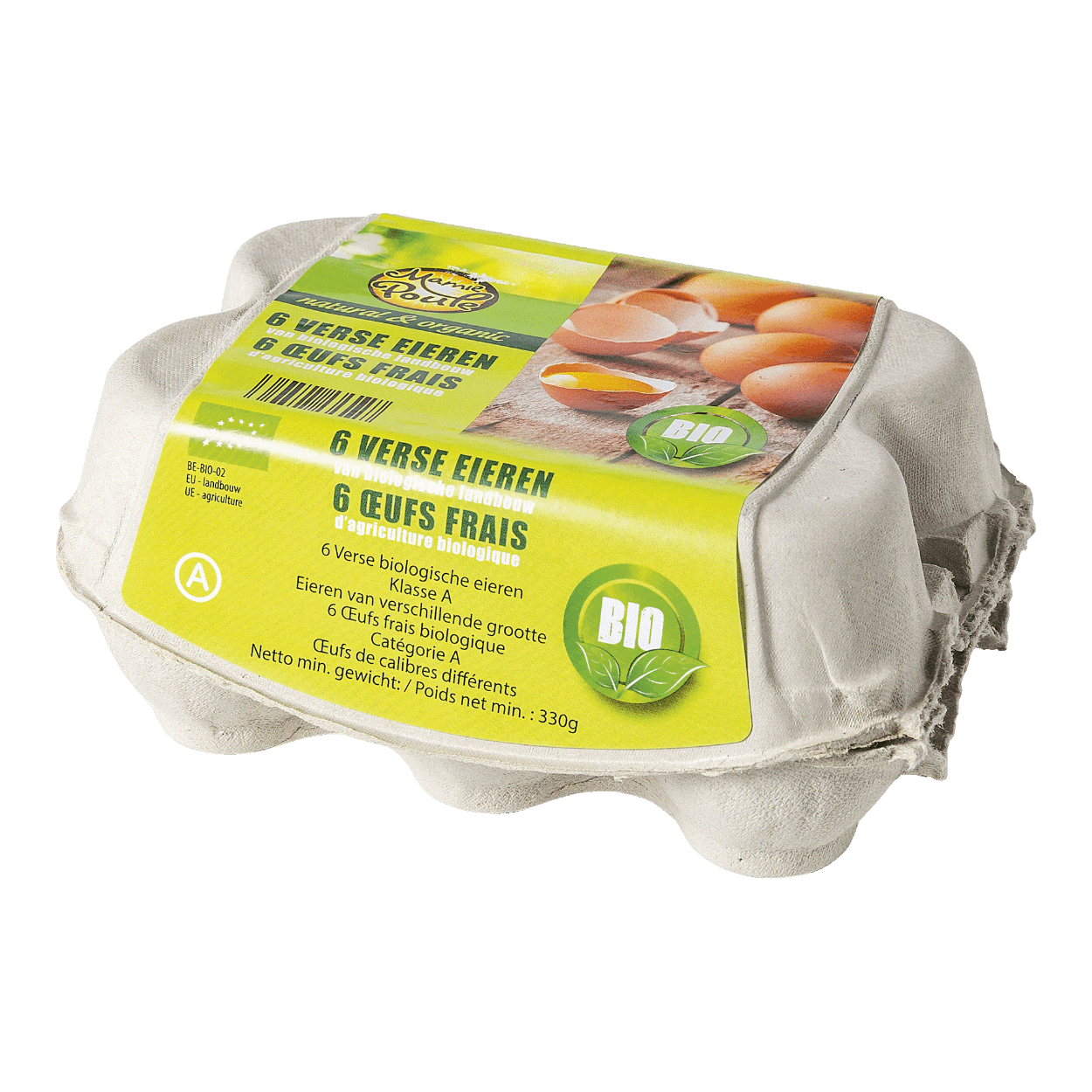 Acheter des œufs frais (œufs de poules élevées au sol, bio, etc.) ALDI Belgique