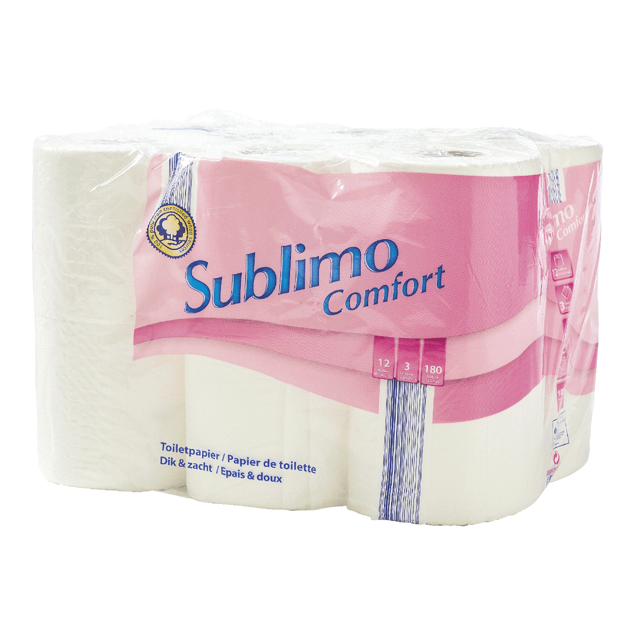 Autonomie Drijvende kracht het formulier SUBLIMO® Comforttoiletpapier, 12-pack kopen bij ALDI België