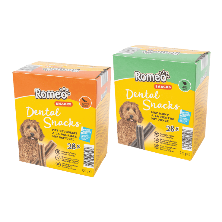 ROMEO® Dental sticks voor honden, 28 st.