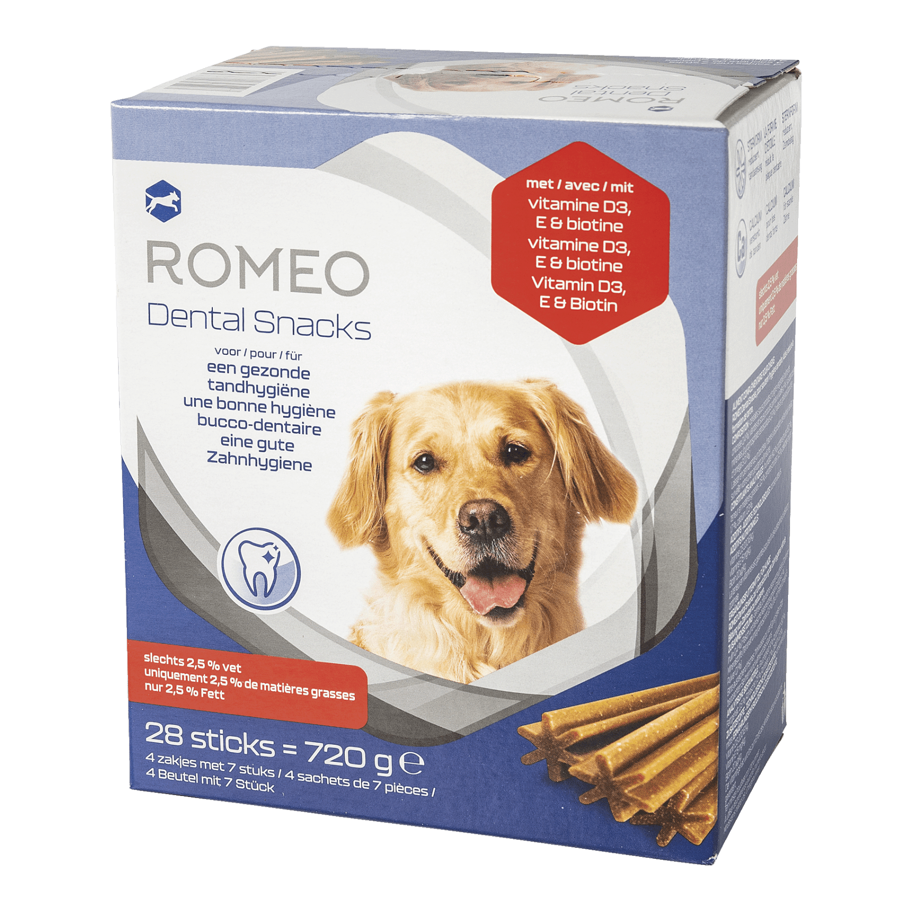 ROMEO® Dental sticks voor honden, 28 st. kopen bij ALDI België