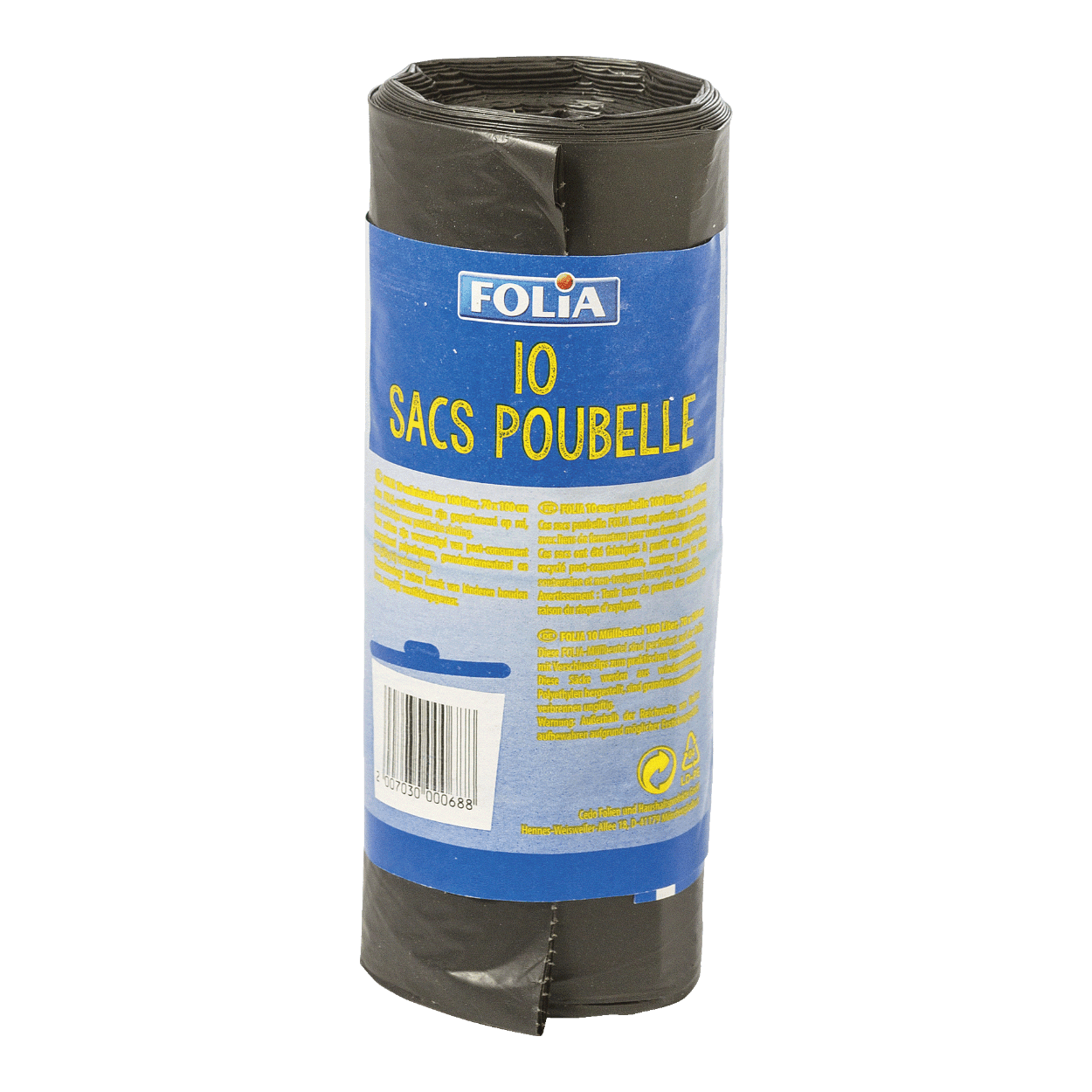 FOLIA Sacs ordures 60 l ou 100 l bon march chez ALDI