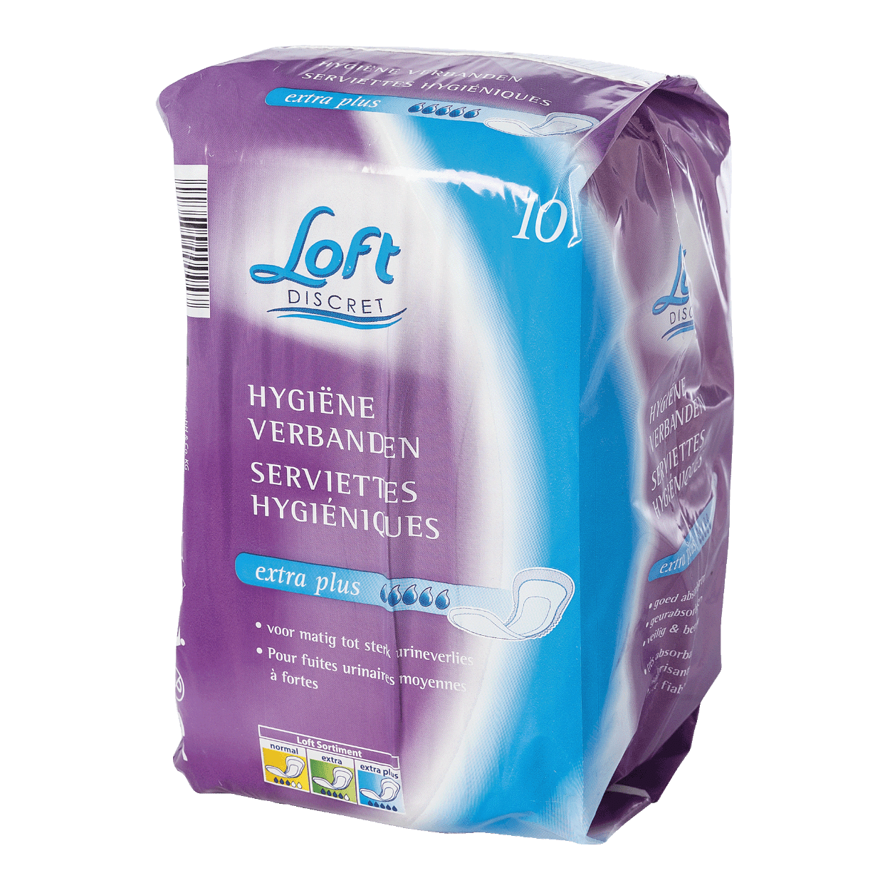 LOFT DISCRET® Serviettes d'incontinence extra+, 10 pcs bon marché chez ALDI