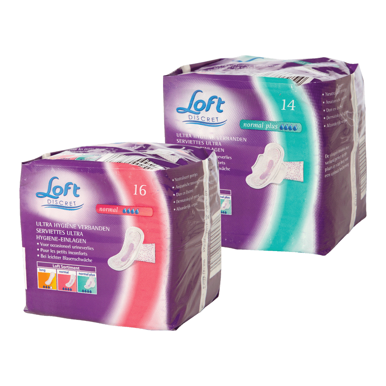 LOFT DISCRET® Serviettes d'incontinence ultra bon marché chez ALDI