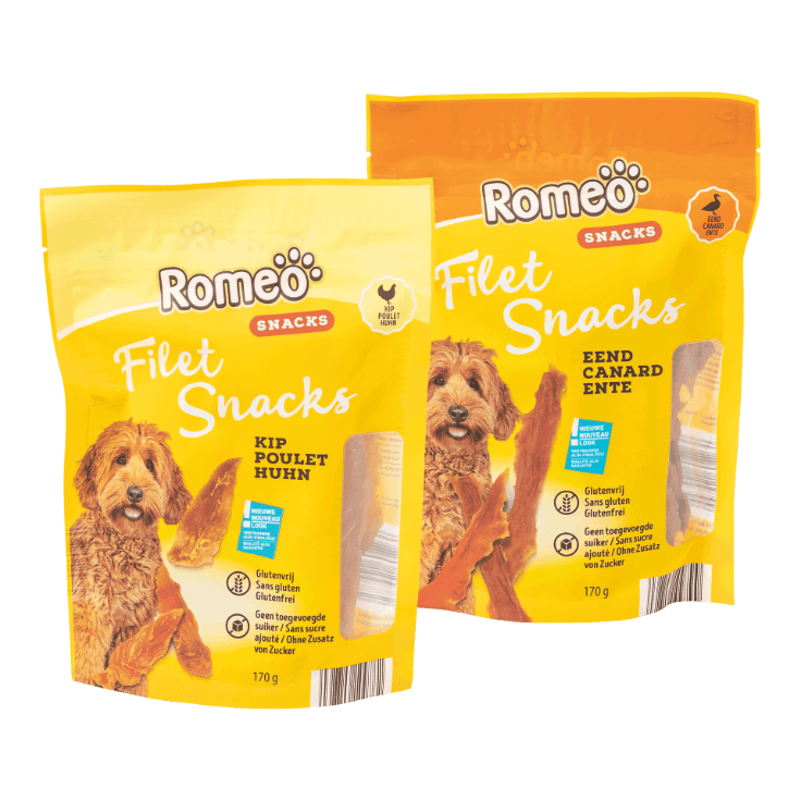 ROMEO® Filetsnacks voor honden