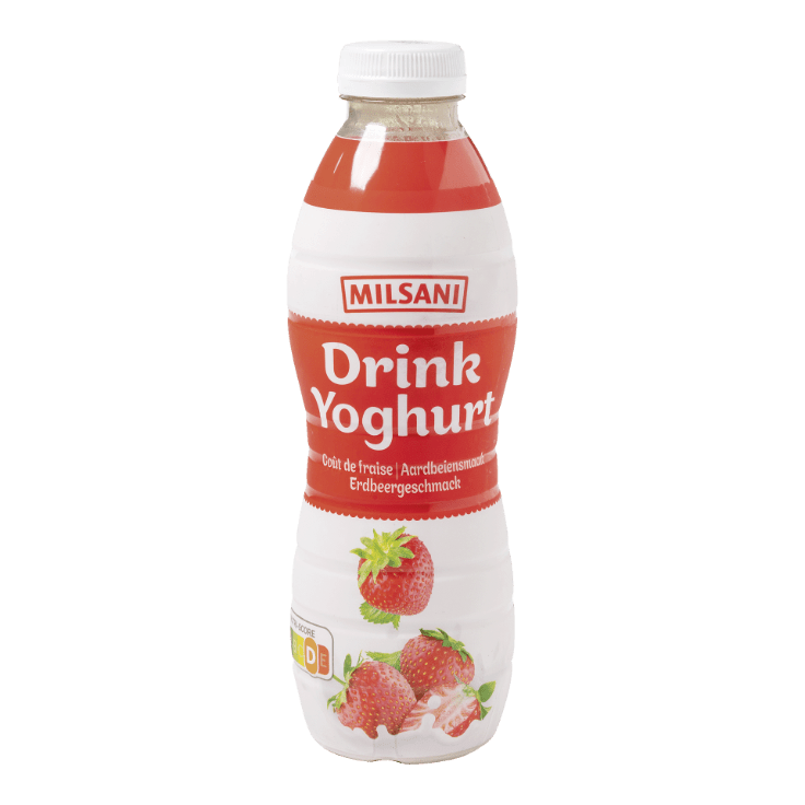 MILSANI® Magere drinkyoghurt met aardbei