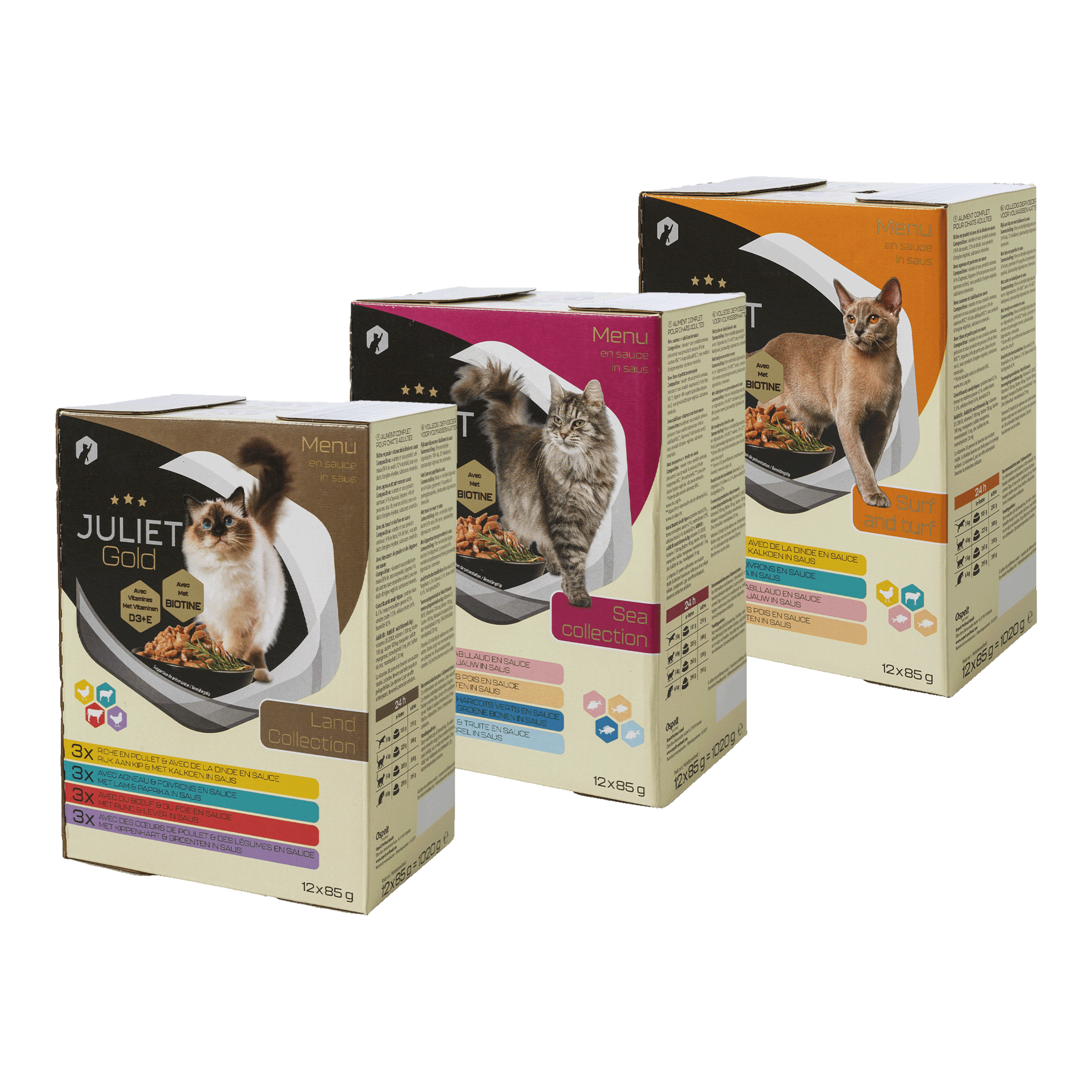 JULIET® Aliment high premium pour chats, 12 pcs bon marché chez ALDI