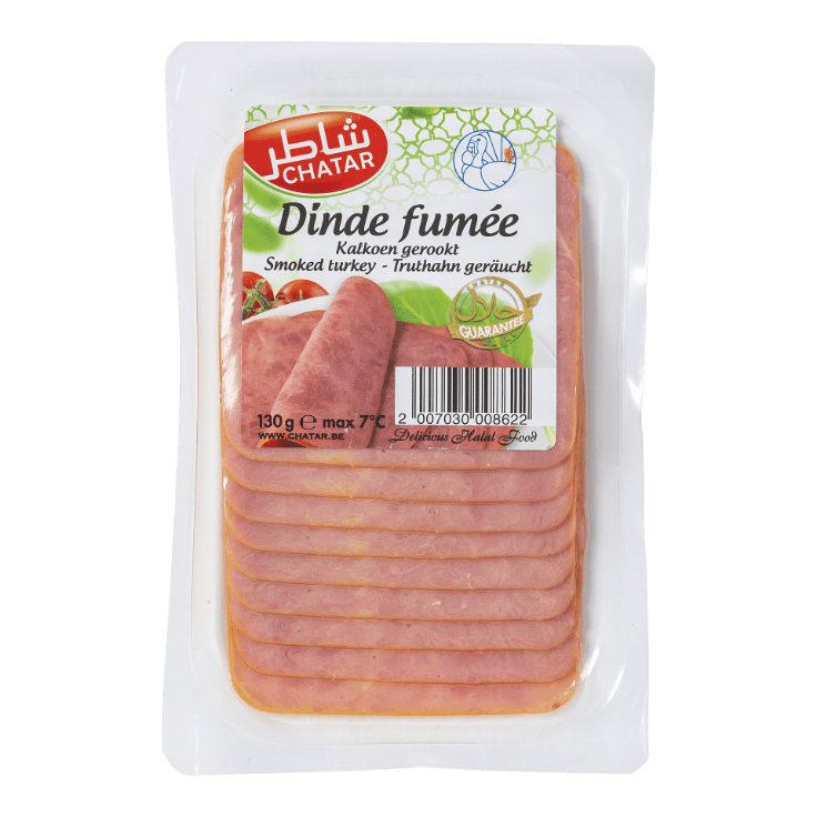 CHATAR® Gerookte kalkoenham
