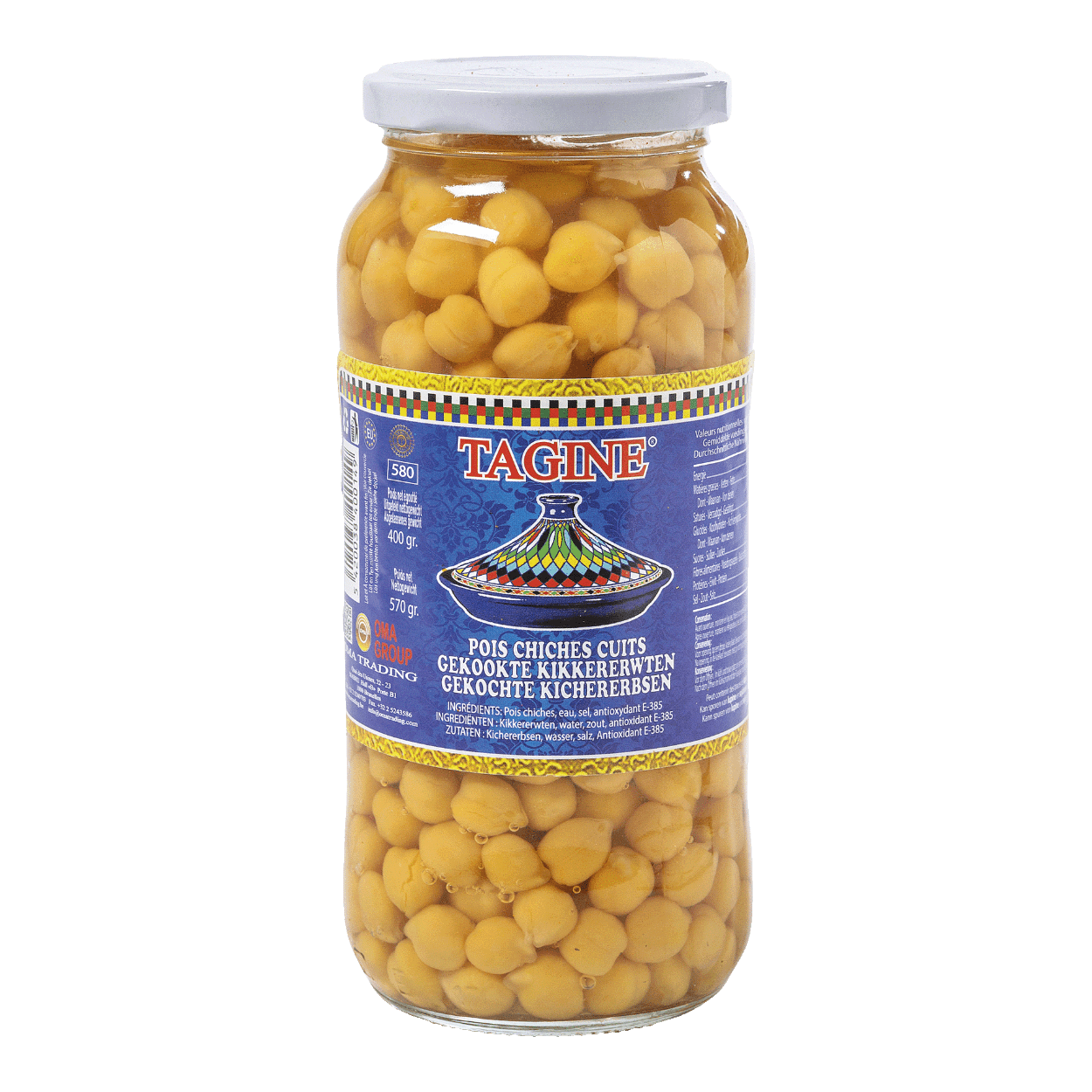 Pois chiches cuits bon marché chez ALDI