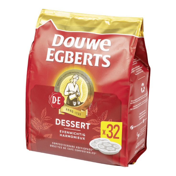 DOUWE EGBERTS® Koffiepads dessert, 32 st.