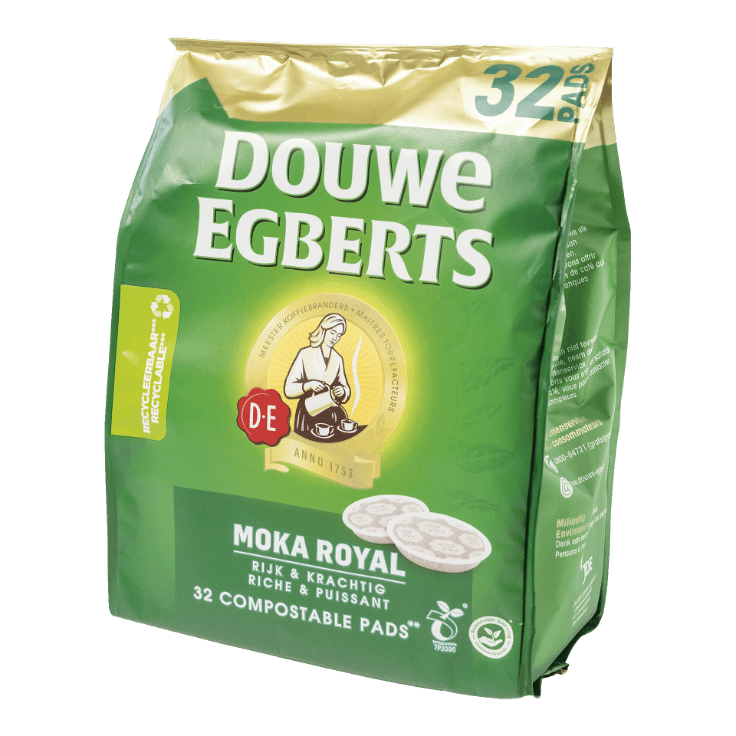 DOUWE EGBERTS® Koffiepads moka royal, 32 st.