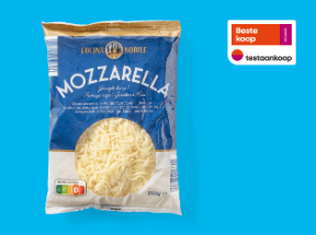 Geraspte mozzarella 