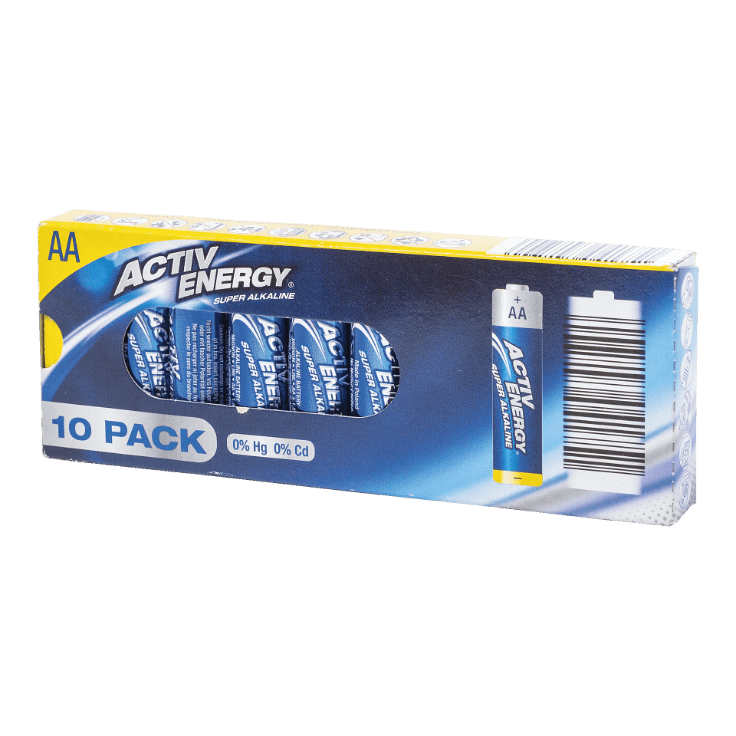 ACTIV ENERGY® AA-batterijen, 10 st.