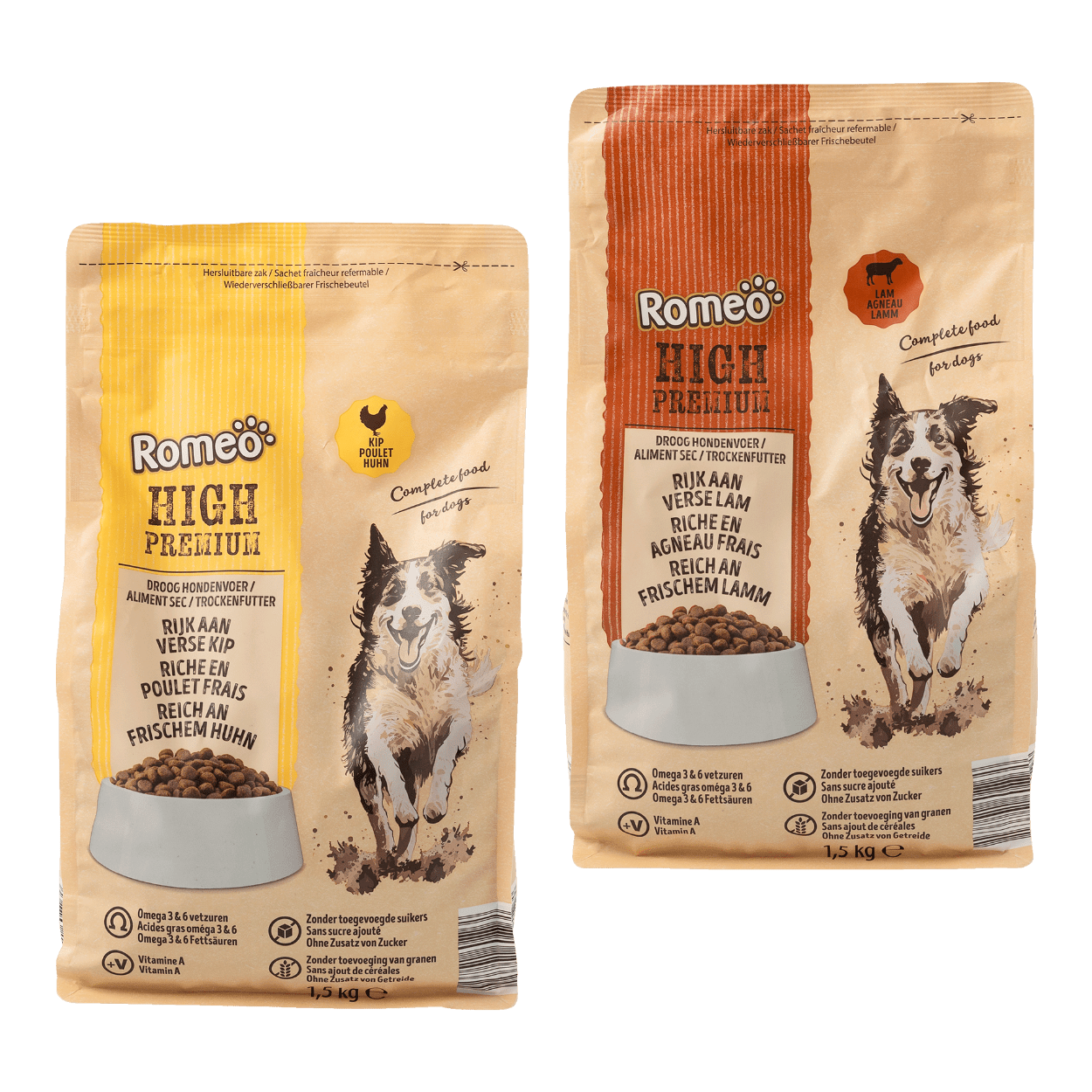 Holistisches Premium-Hundefutter ROMEO gnstig bei ALDI