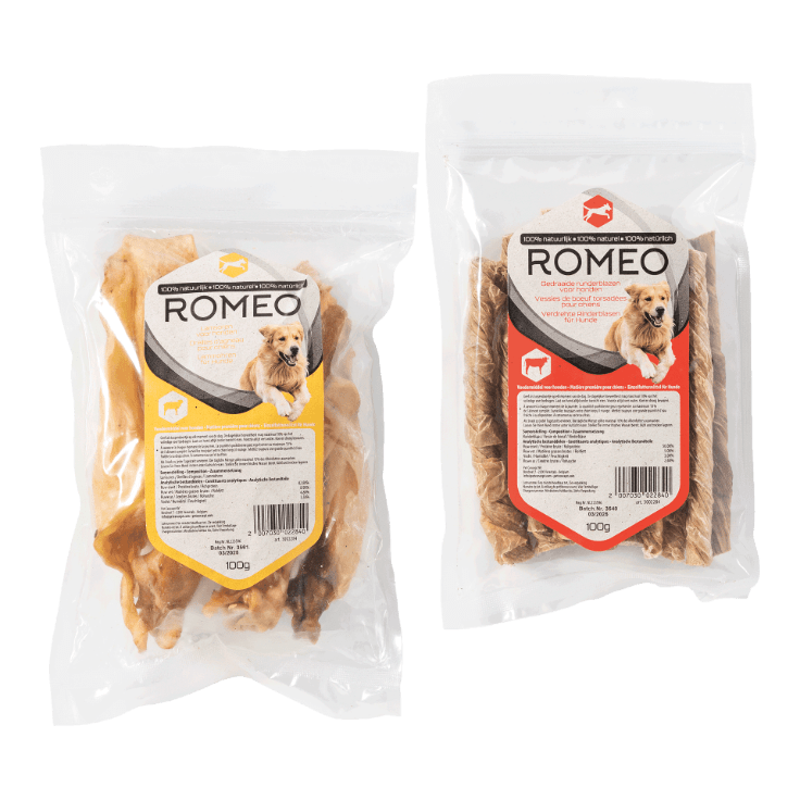 ROMEO® Natuurlijke snacks voor honden