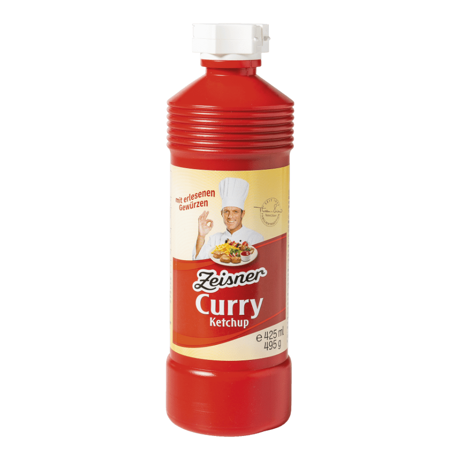 Ketchup au curry bon marché chez ALDI