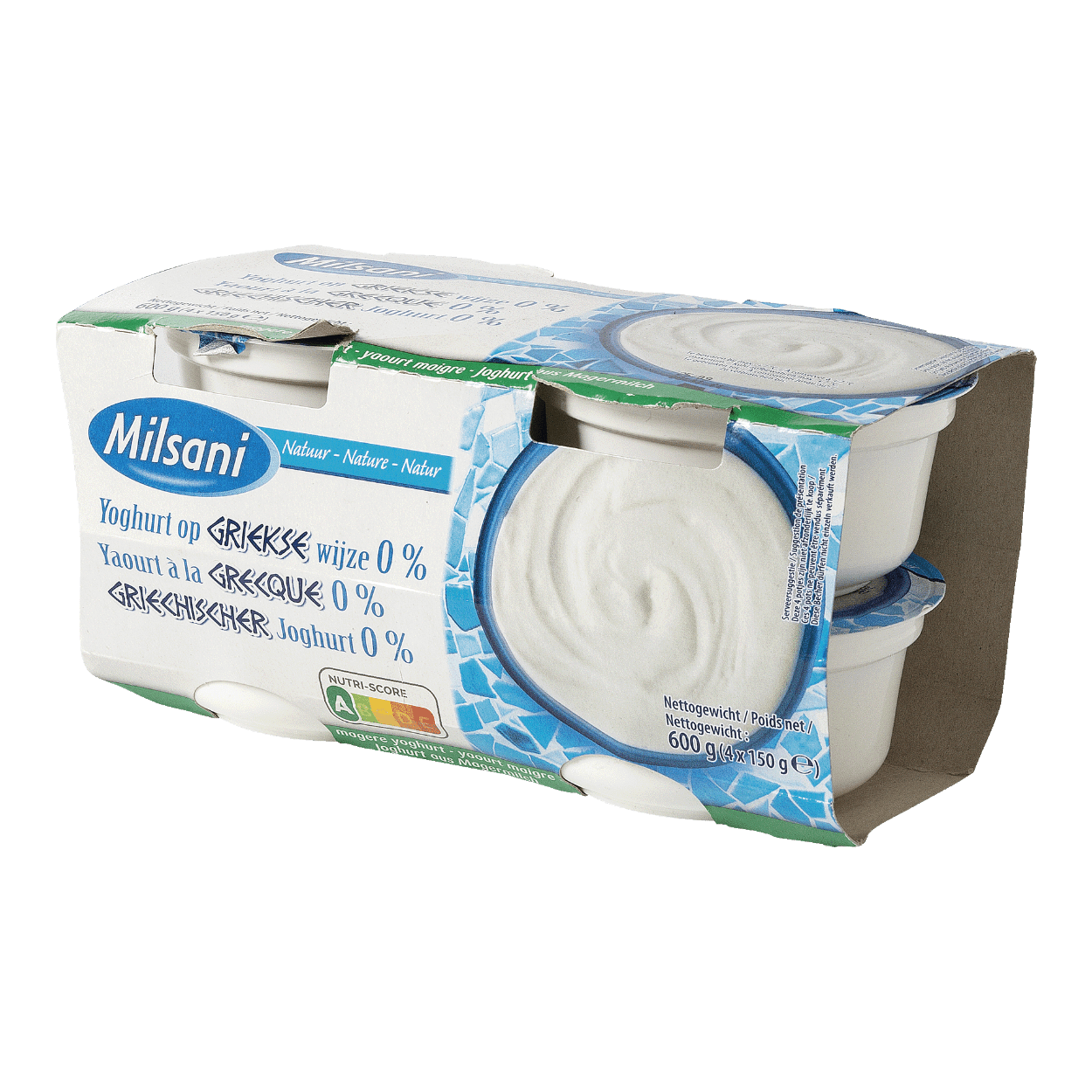 MILSANI® Yaourt nature à la grecque 0 bon marché chez ALDI