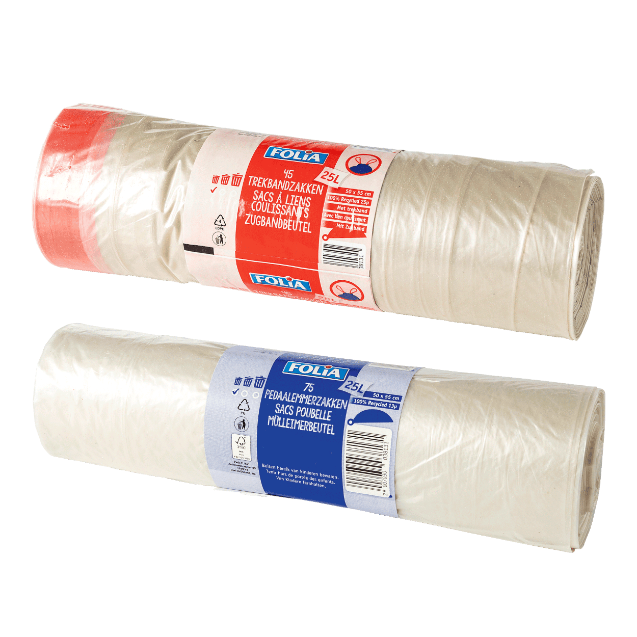 FOLIA Sacs poubelle p dale 25 l bon march chez ALDI