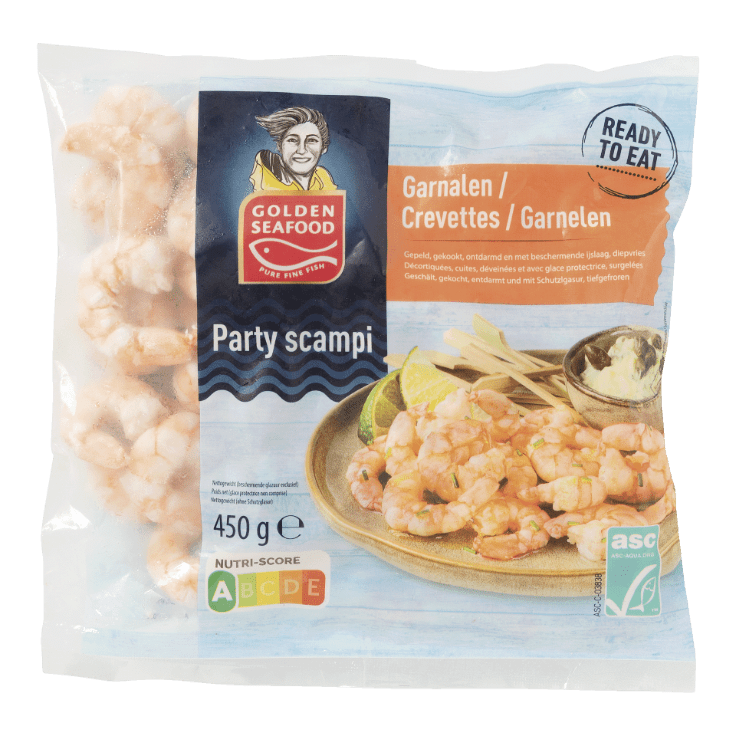 GOLDEN SEAFOOD® Party scampi