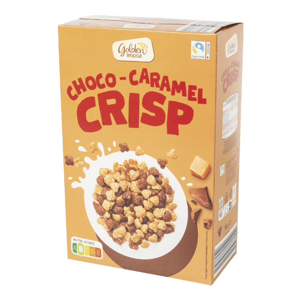 GOLDEN BRIDGE® Chocolate & caramel crisp kopen bij ALDI België