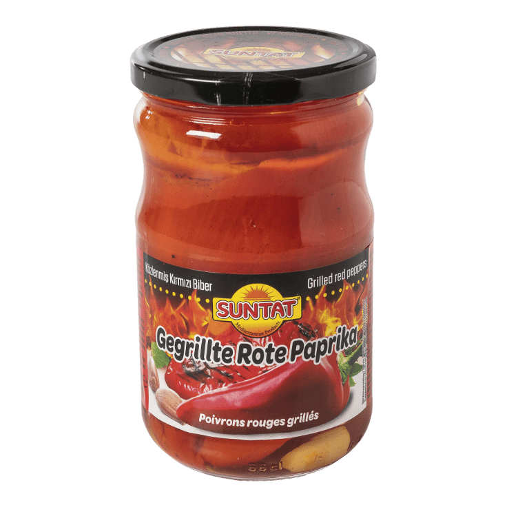 SUNTAT® Gegrilde rode paprika