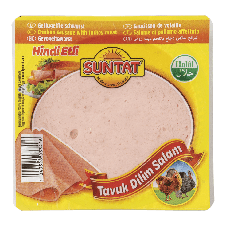 SUNTAT® Gevogelteworst in sneetjes natuur