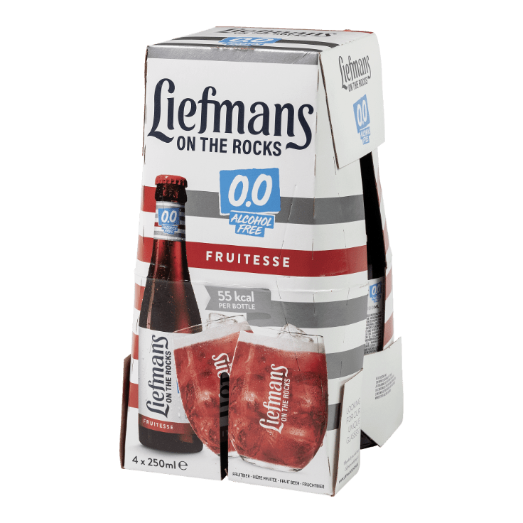 Liefmans fruitesse 0,0 %, 4 st.