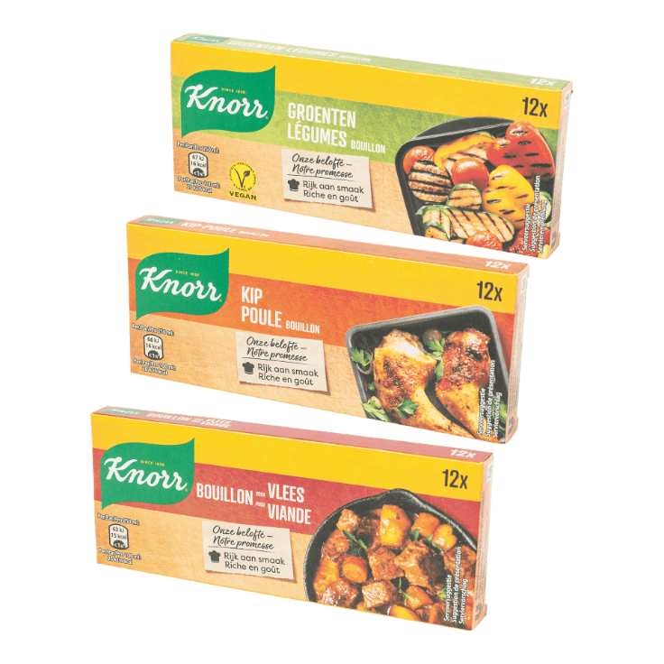 KNORR® Bouillonblokjes, 12 st.