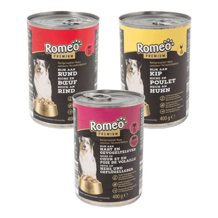 ROMEO® Premium hondenvoeding