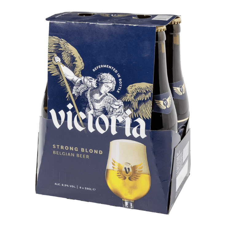 VICTORIA® Sterk blond bier, 6 st.
