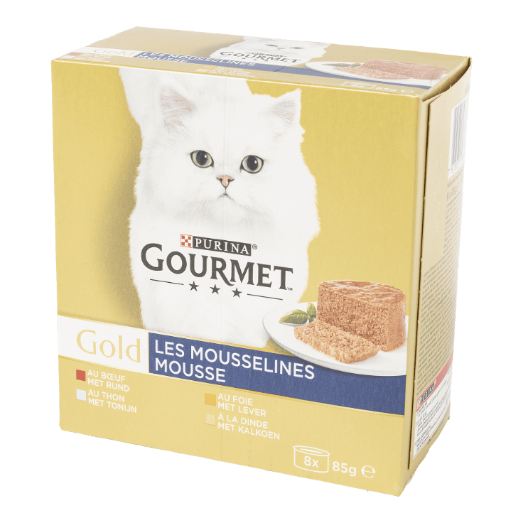 PURINA® Gourmet Gold mousse, 8 st.