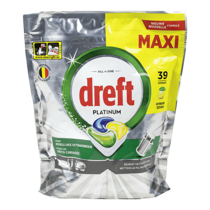 DREFT® Platinum-vaatwastabs, 39 st.