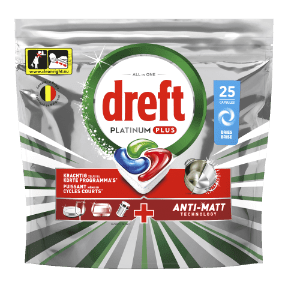 Platinum plus-vaatwastabletten 25 st.