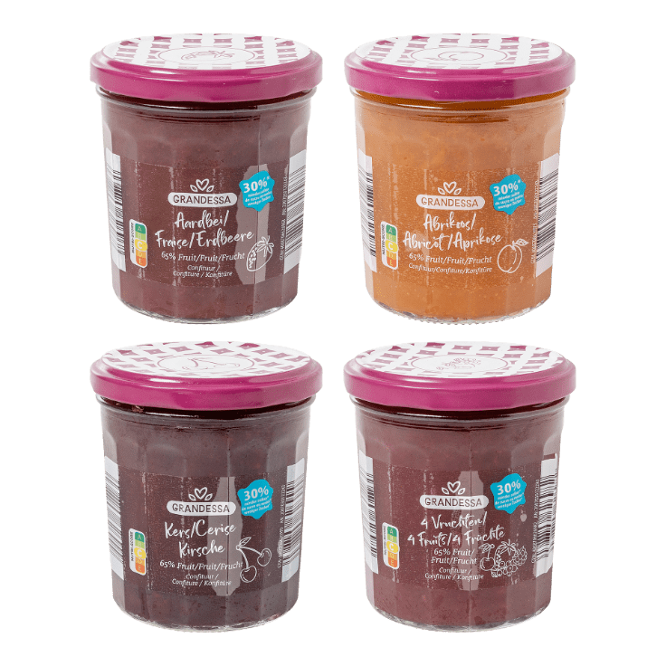 GRANDESSA® Fruitbeleg met minder suiker