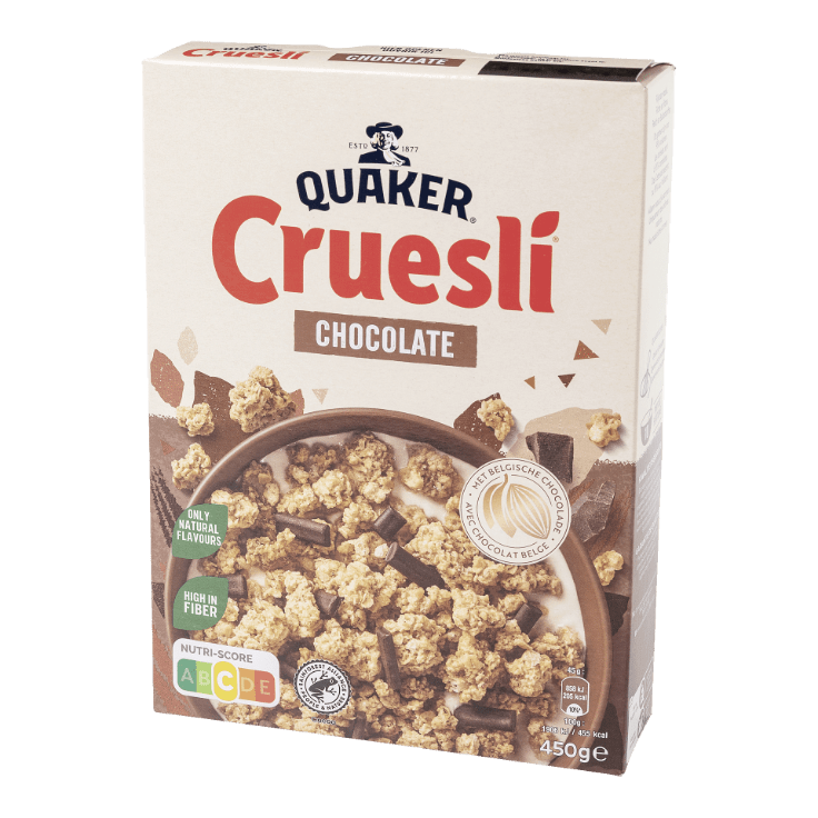 QUAKER® Cruesli chocolade