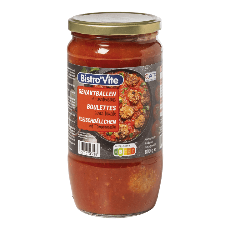 BISTRO'VITE® Balletjes in tomatensaus