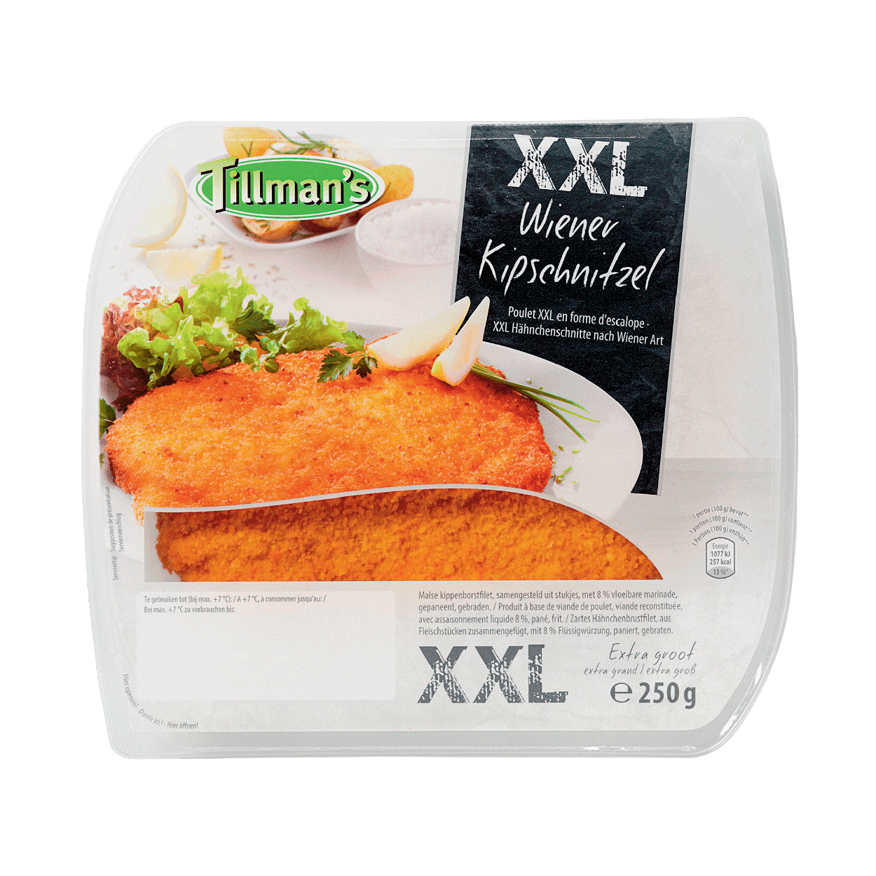 Schnitzel XXL lage prijs bij ALDI