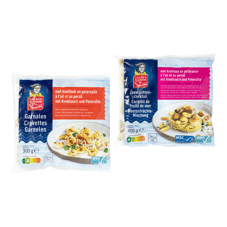 GOLDEN SEAFOOD® Gamba's of zeevruchtencocktail