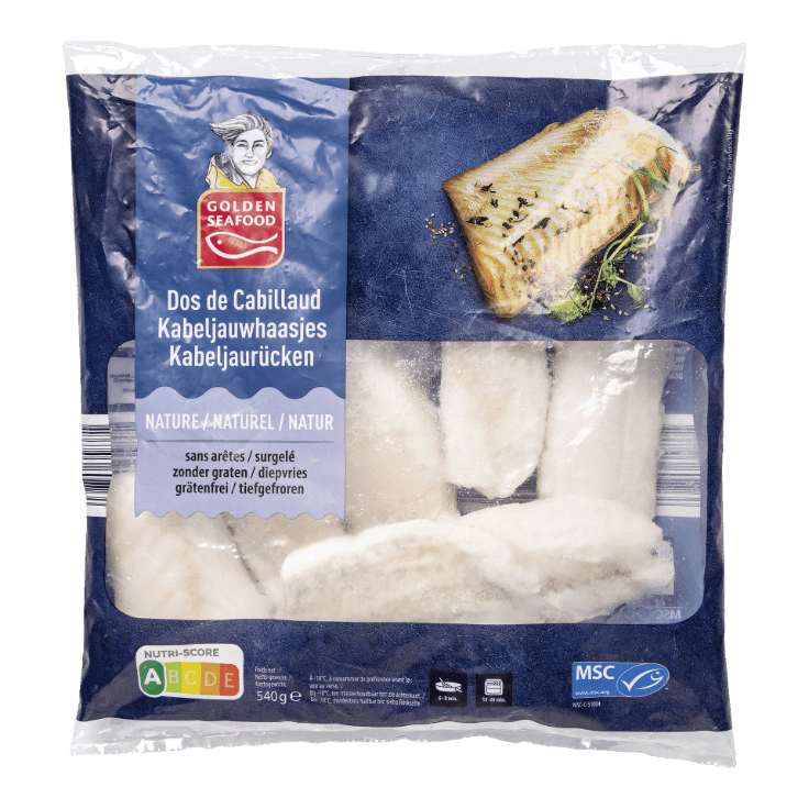 GOLDEN SEAFOOD® Kabeljauwhaasjes