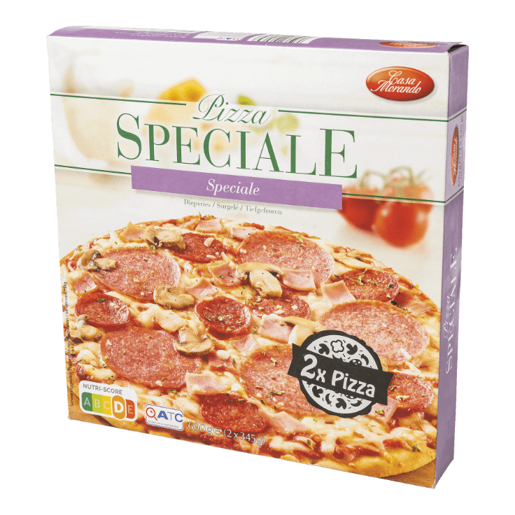 CASA MORANDO® Pizza speciale, 2 st.