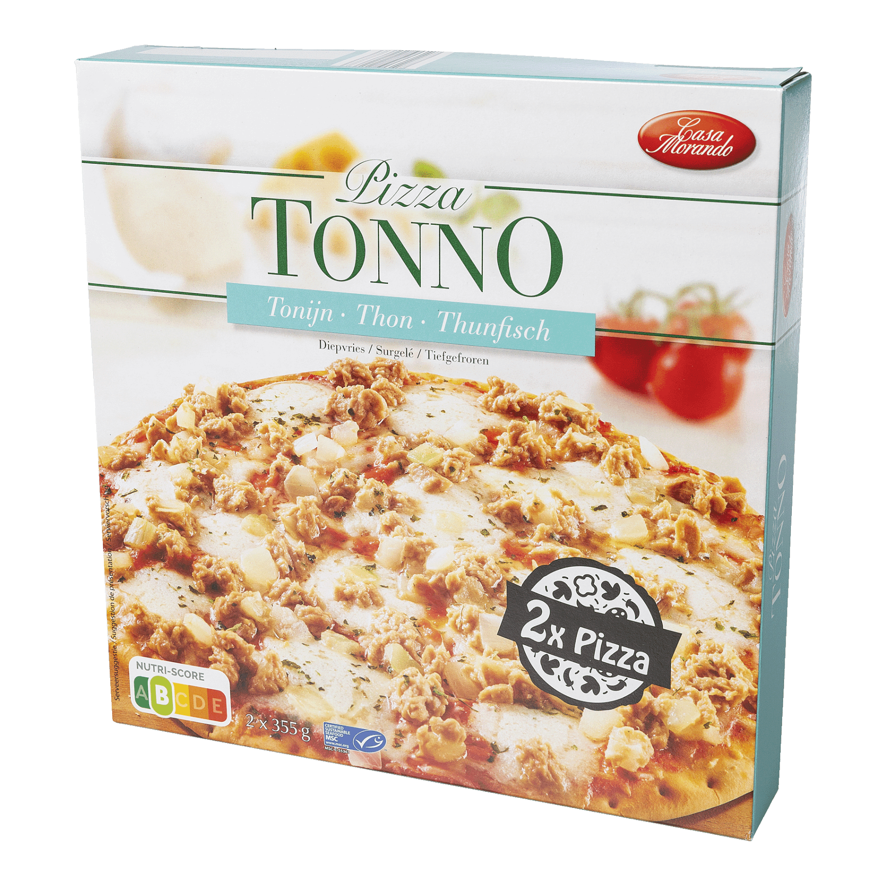 CASA MORANDO® Pizza tonno, 2 st. kopen bij ALDI België